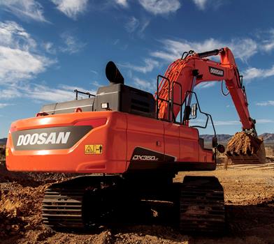 Новый гусеничный экскаватор Doosan