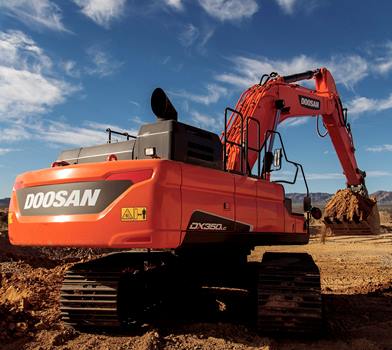 Новый гусеничный экскаватор Doosan