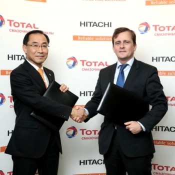 «ТОТАЛ ВОСТОК» будет производить смазочные материалы для Hitachi