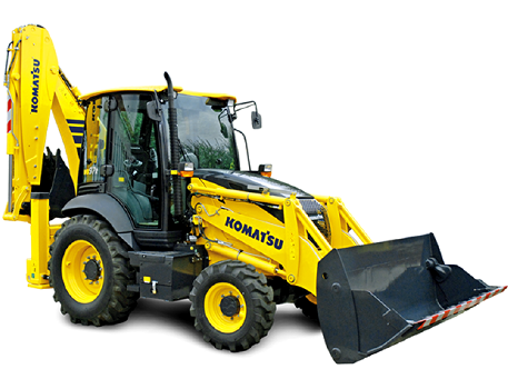 Новый экскаватор-погрузчик Komatsu WB97R-8