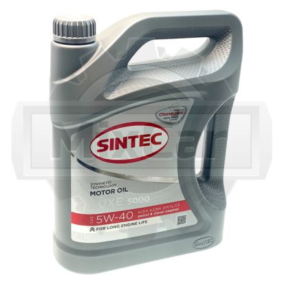 Масло моторное SINTEC Luxe 5000 5W40 4L (полусинтетика)