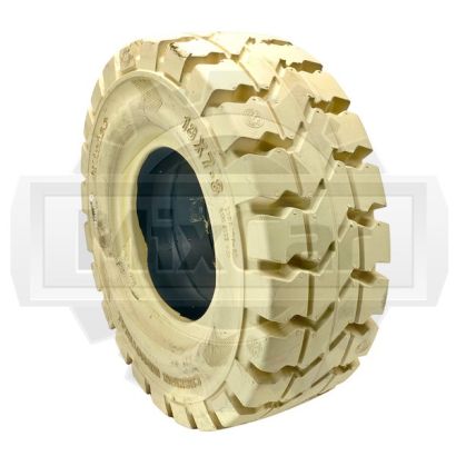 Шина цельнолитая 18X7-8/4.33 WINTEC QUICK с буртом белая