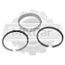 Кольца поршневые Komatsu 4D95 / 6D95L (2,2*2*4) (Кольцо с конусом) (SER / высокое качество)