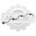 Распылитель линейный трубка обратки Komatsu 4D98E #M008 YM12990159510