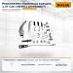 Ремкомплект тормозных колодок 1.5T (LH) (N030111000G00KIT)
