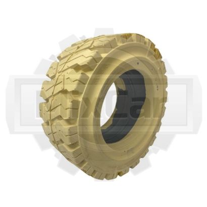 Шина цельнолитая 20050-10 WINDSTORM с буртом Белая 99144852