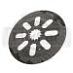Диск тормозной Hyundai 15-20D-7E сентированный