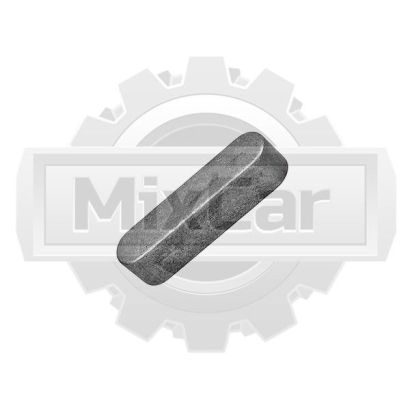 Шпонка коленвала Kubota V2203 0571200728