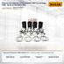 Поршнекомплект Mitsubishi S4S-I (кольца RIK) (32A1700100) KBZ