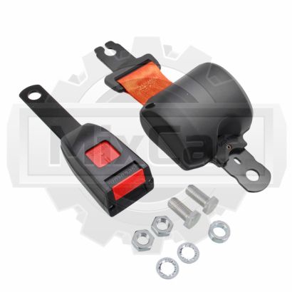 Ремень безопасности инерционный (оранжевый) (126TA6069) (#TVH)