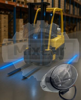 Фонарь (синяя зона) (6pcs*5W/10-80V DC) (#U5)