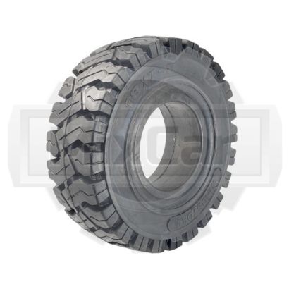 Шина цельнолитая 18x7-8 (WINDSTORM) "с буртом"