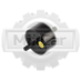 Клапан вакуумный обратный Nissan K21 (F) 14958H9810