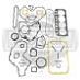 Ремкомплект двигателя на мини-экскаватор Caterpillar 304 C Mitsubishi S4L2 31A9402060
