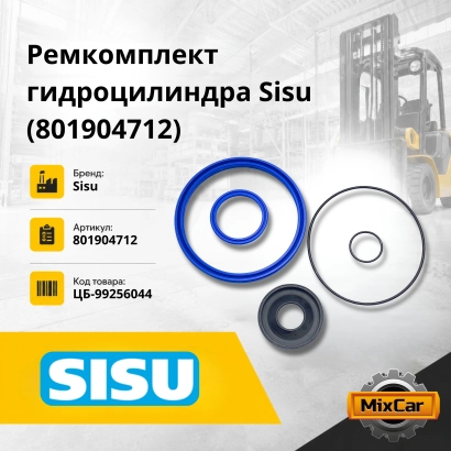 Ремкомплект гидроцилиндра Sisu (801904712)