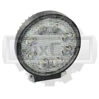 Фара светодиодная универсальная (8pcs*3W / 10-30V / 24W/ DC) (круглая)