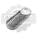 Вкладыши коренные 11Z/12Z (0.5) 25 мм