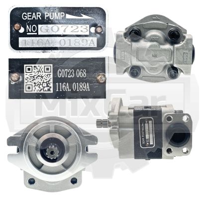 Насос гидравлический Komatsu FD15T-17 (F) (37B1KB3020)