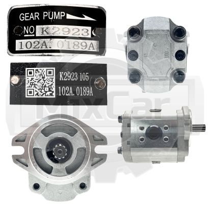 Насос гидравлический Komatsu FD30-11 (F) (37B1KB2030)