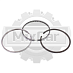 Кольца поршневые Mitsubishi S3L/S3L2/S4L/S4L2/K4F (std) (2.5K*2*4) (1 цил) (MM433921)