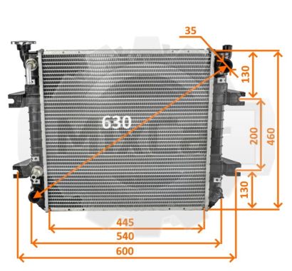 Радиатор Hangcha N163334000000 (U)