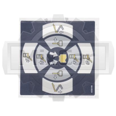 Наклейка управления джойстика Dino 4CB2106