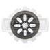 Диск тормозной Hyundai 15D-7E сентированный (TVH) XKCF00489