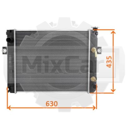 Радиатор Komatsu FD30T-14 (U) 3EB0431550
