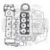 Ремкомплект двигателя Perkins 1104C-44 полный (U) 5LT0357