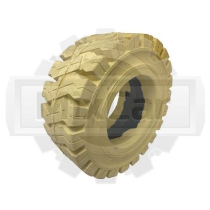 Шина цельнолитая 23x10-12 WINDSTORM с буртом Белая 99144858