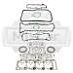 Ремкомплект двигателя Isuzu 4HE1T EF01114A