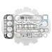 Ремкомплект двигателя Yanmar 4TNV106T(металл)