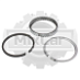 Кольца поршневые Isuzu 3LD1 (std) 8971135030