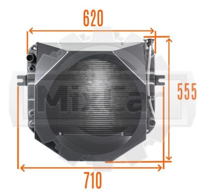 Радиатор Maximal M3042101000 (U)