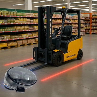 Фонарь (красная зона/линия) (6pcs*5W/10-80V DC) (#U5)