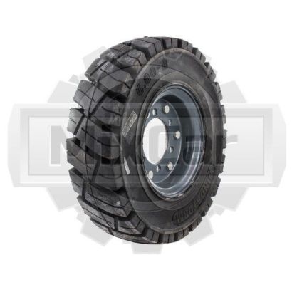 Шина цельнолитая 5.00-8 в сборе с диском TCM/Yale/Heli/Nichiyu 5251680302