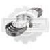 Вкладыши коренные Cummins ISF3.8 / 4ISBe / 4BTA / 4BT / QSB4.5 (0.25) ширина 28,8 мм