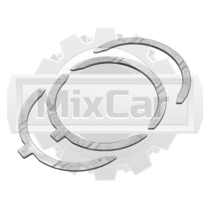 Полукольца коленвала Kubota V3800 Толщина 2,6мм 1C01023530 (U)