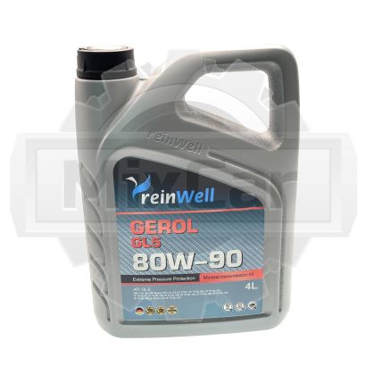 Трансмиссионное масло ReinWell GEROL 80W-90 GL5 (4л) (13312)