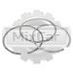Кольца поршневые Komatsu 6D102E (std) (673-83-12031) (на 1 цилиндр