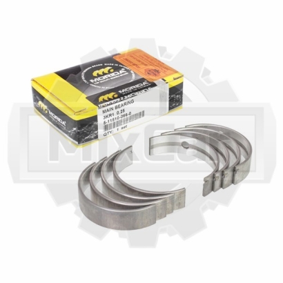 Вкладыши коренные Isuzu 3KR1 / 3KR2 (0.25) Ширина 16,5 мм