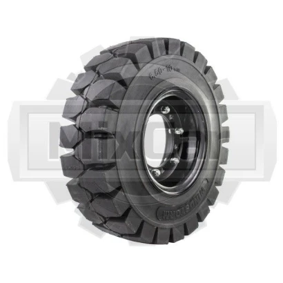 Шина цельнолитая 6.50-10 (в сборе с диском) TCM F15T3 / F30-16-18 / 21 / Toyota8F35 (442093206271)