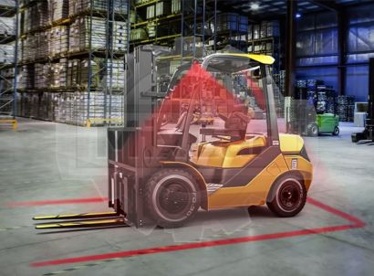 Фара светодиодная LED red zone lamp (U) (U) T-LW19RE