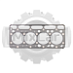 Прокладка ГБЦ Kubota V2403 (асбест) (1607603311) (1.9 mm)