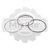 Кольца поршневые Toyota 1DZII (0.5) (1 цил) (13013-78202-71)