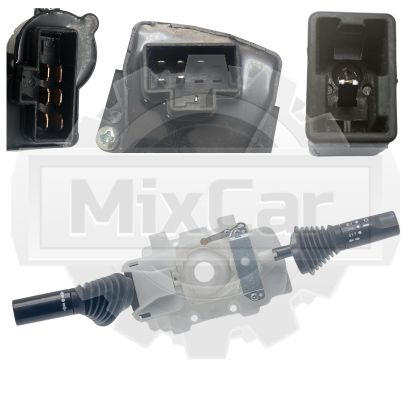 Блок подрулевых переключателей в сборе Nissan 1F1 (4 контакта) (25560FK20A)