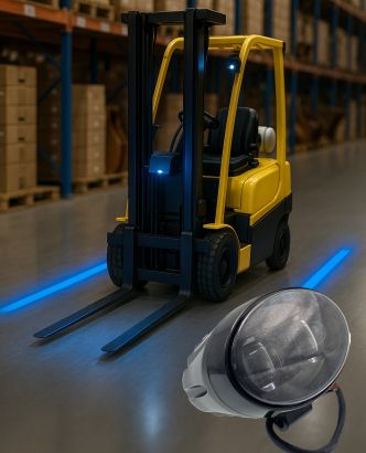 Фонарь (синяя зона) (6pcs*5W/10-80V DC) (#U5)