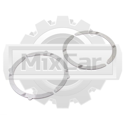 Полукольца коленвала Kubota V3307 (std) (F) 1G77223542